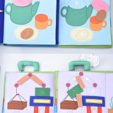 Baby's First Touch and Feel Soft Cloth Book Learn Shapes