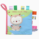 Baby's First Story Cloth Book Cute Animals