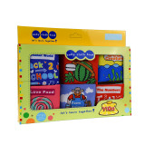 Baby's First Touch and Feel Soft Learn Cloth Book Set 6 Packs