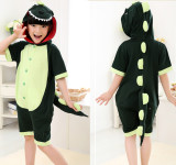 Kids Dinosaur Summer Short Onesie Kigurumi Pajamas