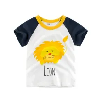 Boys Print Lion T-shirt