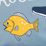 Boys Print Fishing Trouble T-shirt