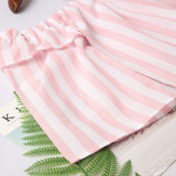 Mommy and Me Stripes Off The Shoulder Family Matching Blouse