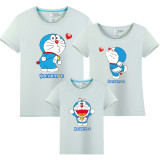 Matching Family Prints Doraemon Famliy T-shirts