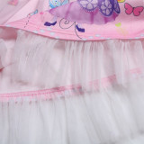 Kid Girl Print Princess White Tutu Skirts