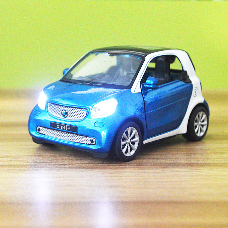 Kid Smart Model Vehicles Cars Alloy Pull Back Toy Car With Sound and ...