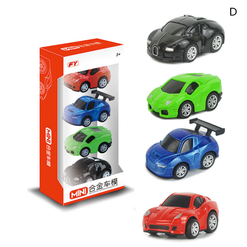 Model 1/48 Scale Vehicles Alloy Pull Back Toy Cars For 3Y+ Kids