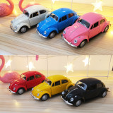 Model Motor Beetle Vehicles Alloy Pull Back Toy Cars 1/32 Scale For 3Y+ Kids
