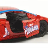 Kid Model Cars Alloy Pull Back Toy Car with Sound and Light Toys 1/32 Scale
