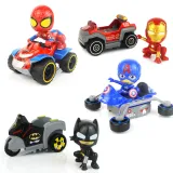 Transformation Cartoon Vehicles Model Alloy Toy Cars 1/48 Scale For 3Y+