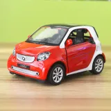 Kid Smart Model Vehicles Cars Alloy Pull Back Toy Car With Sound and Light 1/48 Scale For 3Y+