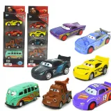 Kid Model Cars Alloy Pull Back Toy Car 1/48 Scale 4 Packs For 3Y+
