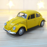 Model Motor Beetle Vehicles Alloy Pull Back Toy Cars 1/32 Scale For 3Y+ Kids
