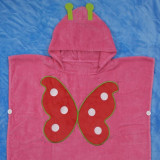 Cute Animals Hooded Bathrobe Towel Bathrobe Cloak For Toddlers & Kids Size 27.5*55inch