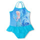 Kid Girls Print FROZEN Lisa Ruffles Blue Swimsuit
