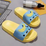 Toddlers Kids Cartoon Fruits Letters Flat Beach Slippers