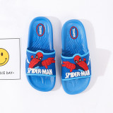 Toddlers Kids Cartoon Spiderman Flat Beach Slippers