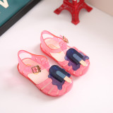 Kid Toddler Girl Cartoon 3D Ice-lolly Jelly Flats Shoes