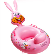 Toddler Kids Pool Floats Inflated Swimming Rings Rabbit Sitting Swimming Circle