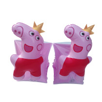 Toddler Kids Float Inflatable Arm Pink Pig For Swimming