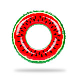 Toddler Kids Pool Floats Inflated Swimming Red Watermelon Swimming Circle