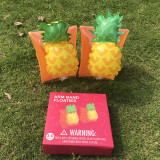 Toddler Kids Float Inflatable Arm Rings Strawberry Pineapple Cherry For Swimming
