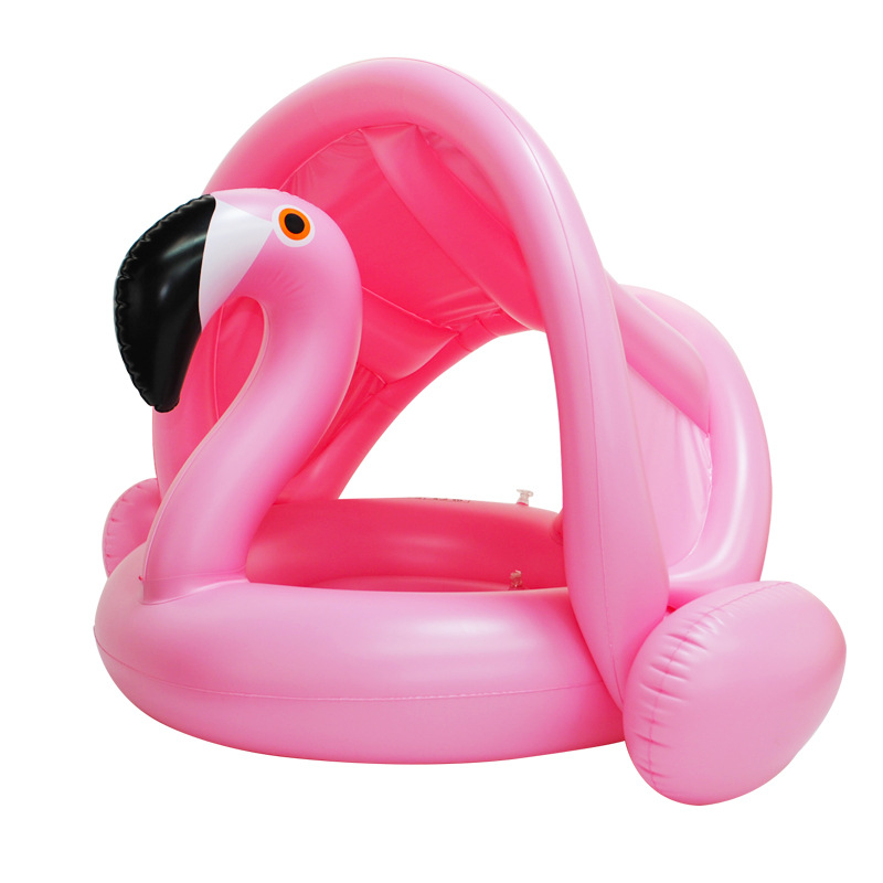 flamingo inflatable ring