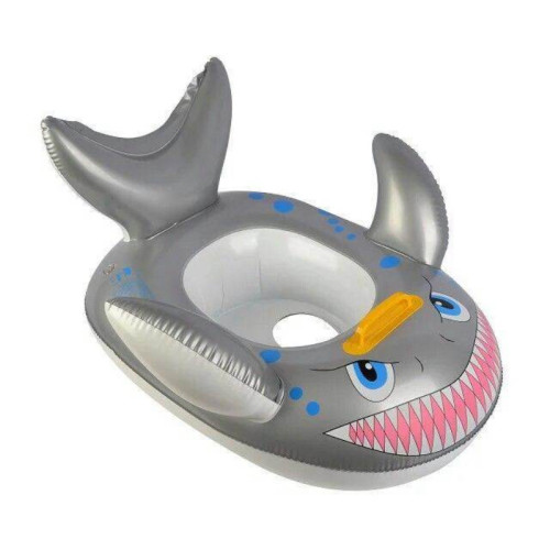 Toddler Kids Pool Floats Inflated Swimming Rings Shark Sitting Swimming Circle