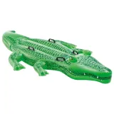 Green Crocodile Ride-On Inflatable Pool Floats Toy For Kids Child Adults