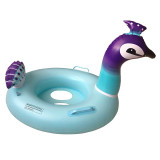 Toddler Kids Pool Floats Inflated Swimming Rings Flamingos Unicorn Peacock Sitting Swimming Circle With Armrest