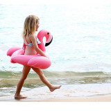 Toddler Kids Pool Floats Inflated Swimming Rings Flamingos Unicorn Sitting Swimming Circle