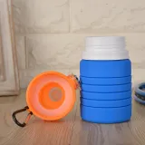 Collapsible Water Bag Free 500ML Food-Grade Silicone Portable Water Bottles