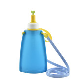 Collapsible Cute Water Bag Free 300ML Food-Grade Silicone Portable Water Bottles