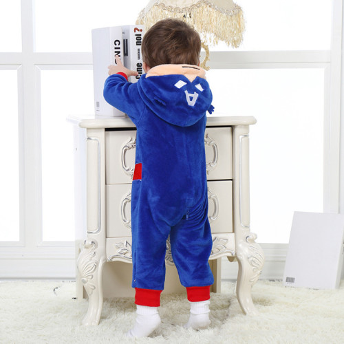 Baby Blue Onesie Kigurumi Pajamas Kids Animal Costumes for Unisex Baby