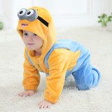 Baby Yellow Minions Onesie Kigurumi Pajamas Kids Animal Costumes for Unisex Baby