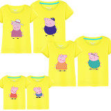Matching Family Pig Grandpa Grandma Mom Dad Family T-shirts