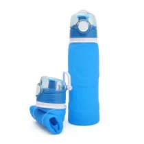 Collapsible Water Bottle Free 750ML Food-Grade Silicone Portable Water Bottles