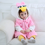 Baby Donald Duck Onesie Kigurumi Pajamas Kids Animal Costumes for Unisex Baby