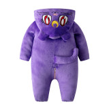 Baby Purple Cat Onesie Kigurumi Pajamas Kids Animal Costumes for Unisex Baby