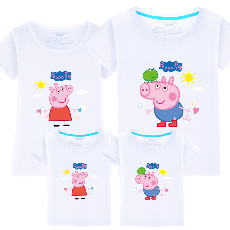 family peppa pig shirts