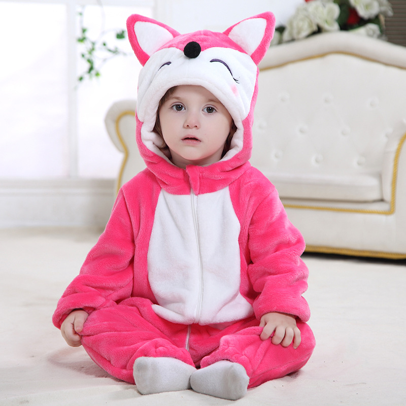 fox onesie baby