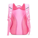 Primary School Backpack Bag Girl Hearts Flowers Lightweight Waterproof Bookbag