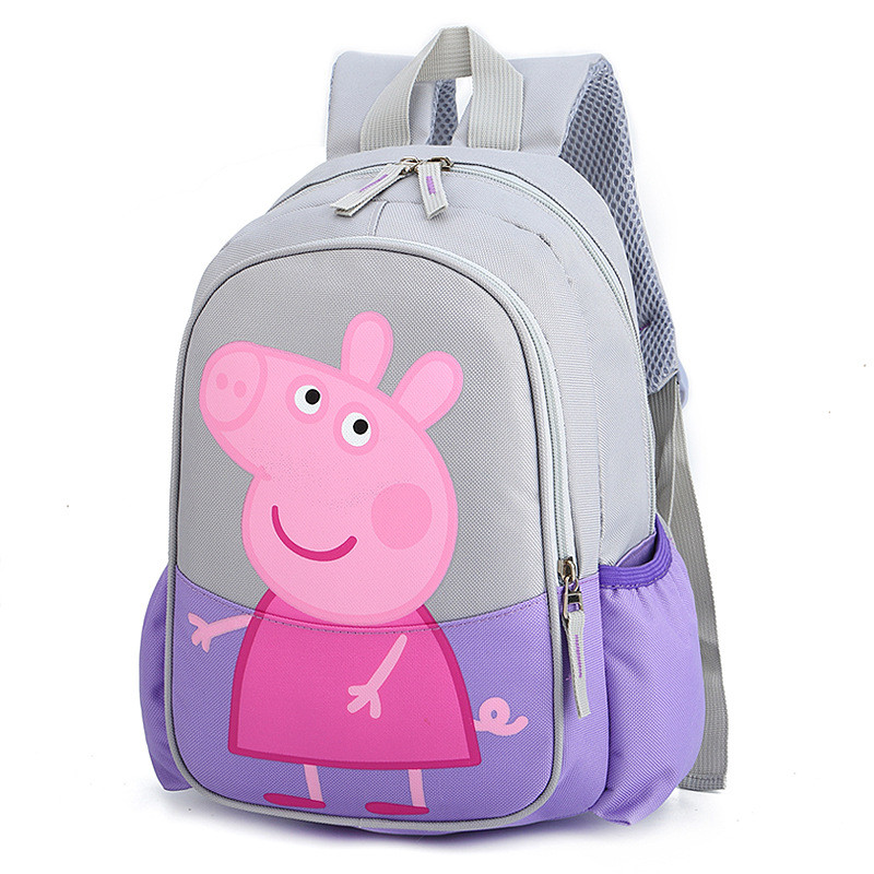 Kindergarten School Backpack Peppa Pig Bag Bookbag For Toddlers Kids