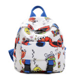 Cartoon Sesame Street Canvas Backpacks Bag For Toddler Kids