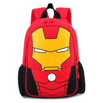 Primary School Backpack Bag Iron Man Lightweight Waterproof Bookbag