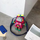 3D Robot Shoulder Crossbody Bags For Toddler Kids