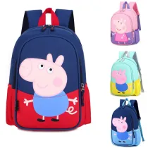 Kindergarten School Backpack Pig Bag Bookbag For Toddlers Kids