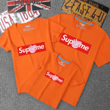 Matching Family Prints Slogan Superme Pig T-shirts