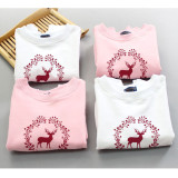 Matching Family Prints Deer Famliy Sweatshirts Top