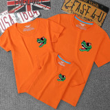 Matching Family Prints Dinosaur Front and Back T-shirts